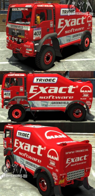 MAN TGA Rally Truck