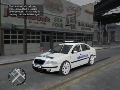 2005 Skoda Octavia Hungarian Police