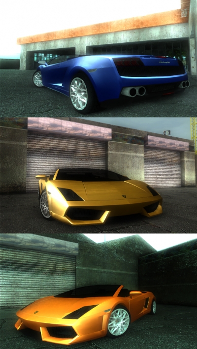 Lamborghini Gallardo Spyder v2