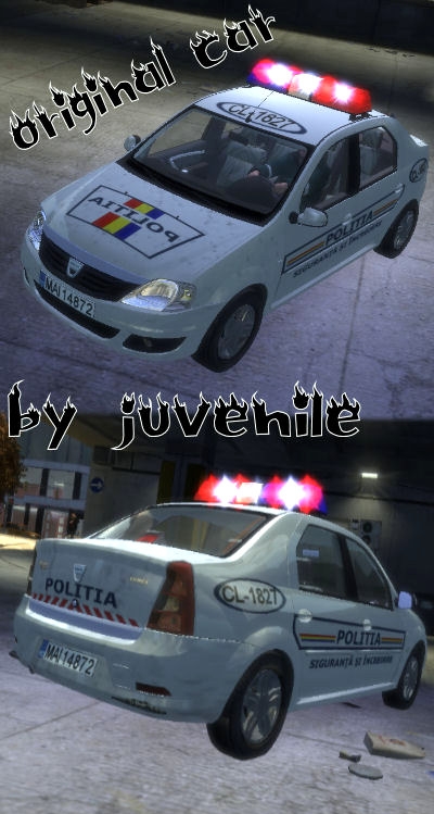 Dacia Logan Facelift Politie