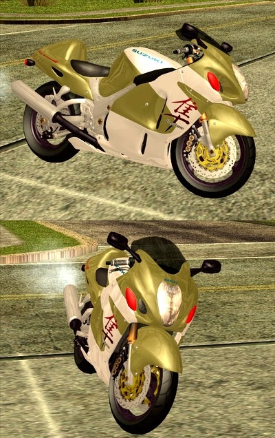 Suzuki GSX1300R Hayabusa.