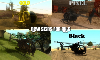 New AH6 skins