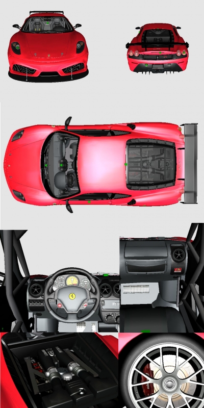 Ferrari F430 Scuderia 2007 FM3