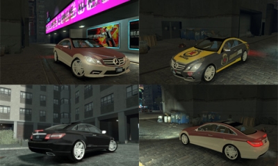 Mercedes Benz E 500 Coupe V2