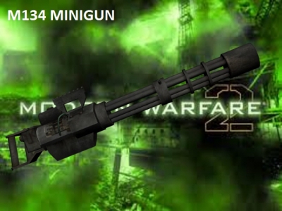M134 Minigun from MW 2
