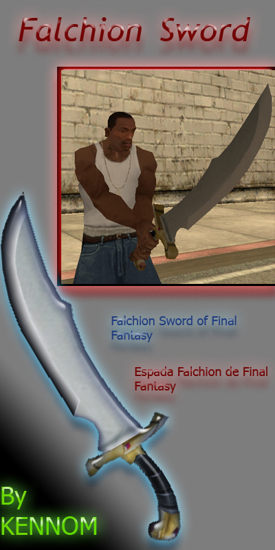 Falchion Sword of Final Fantasy