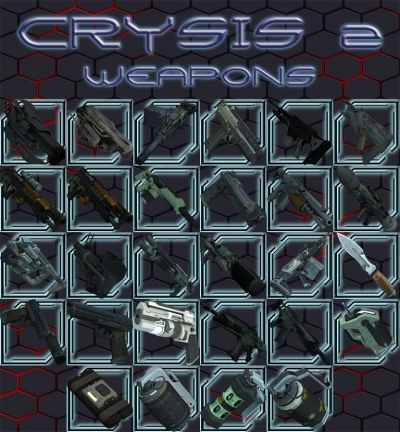 Crysis 2 Weapons