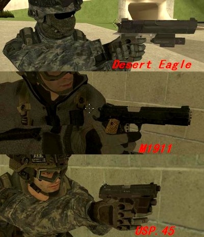 COD MW2 Handgun Pack