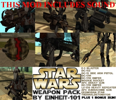 Star Wars Weapons Mod