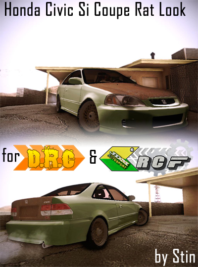 Honda Civic Si Coupe Rat Look