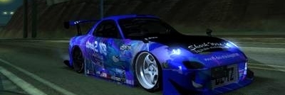 Mazda RX7 - Blue V