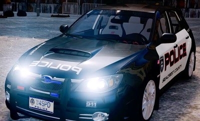 2008 Subaru Impreza WRX STI Police Edition