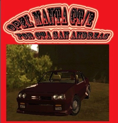Opel Manta Gt-E