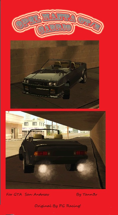 Opel Manta Gt-E Cabrio