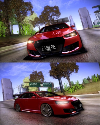 Mitsubishi Lancer EVO X Drift Tuned
