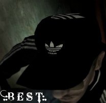 Simple Adidas Hat - [Black and White]