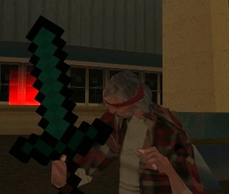 Minecraft Diamand Sword