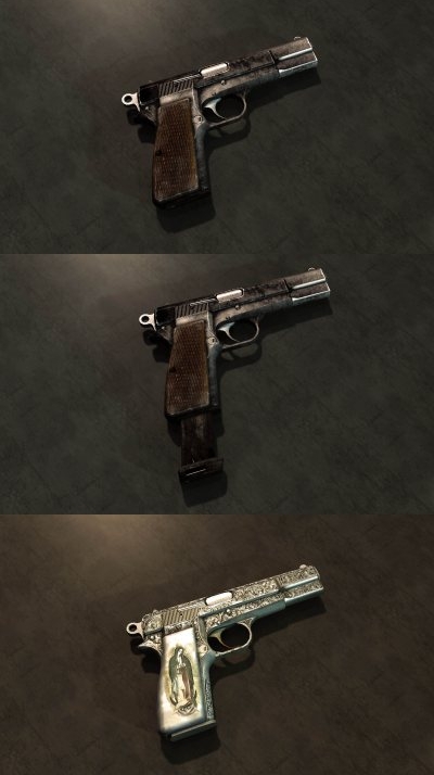 Fallout 9mm Pistols Pack