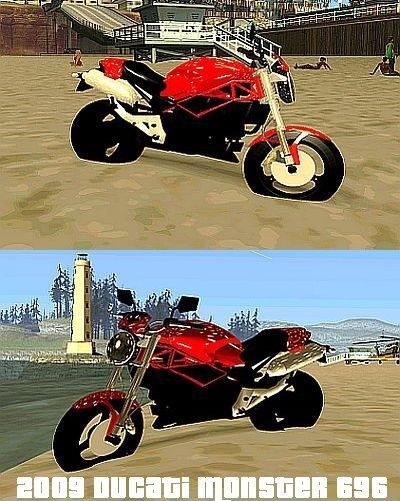 Ducati Monster 696 2009