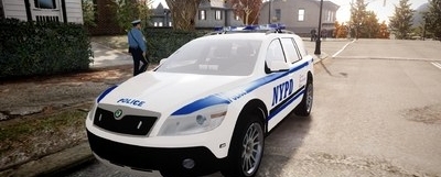 NYPD Skoda Octavia Scout