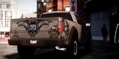 Ford F150 SVT Raptor 2011 Metal Mulisha Skulls Paintjob