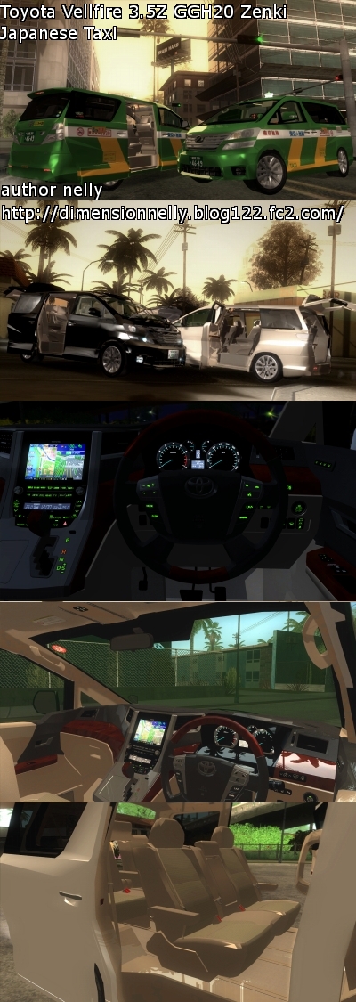 Toyota Vellfire 3.5Z GGH20 Zenki Japanese Taxi