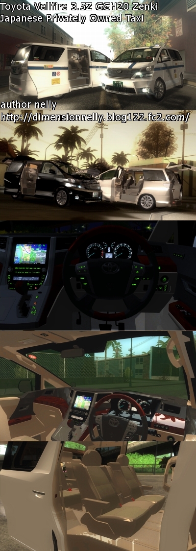 Toyota Vellfire 3.5Z GGH20 Zenki Japanese Privately Owned Taxi