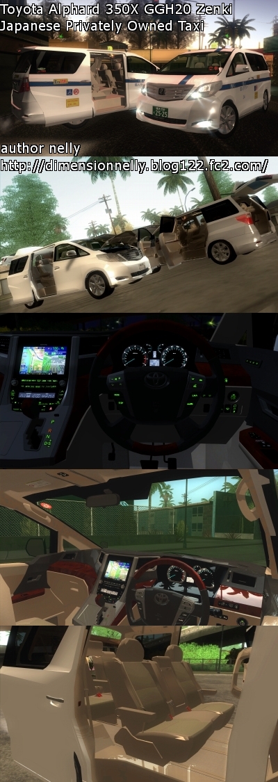 Toyota Alphard 350X GGH20 Zenki Japanese Privately Owned Taxi