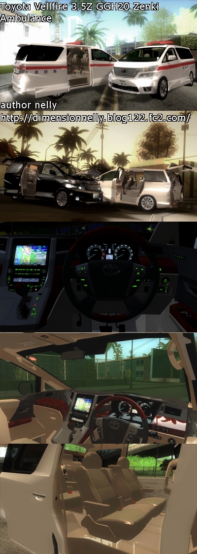 Toyota Vellfire 3.5Z GGH20 Zenki Japanese Ambulance