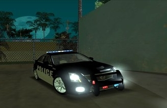 2009 Cadillac CTS V Police