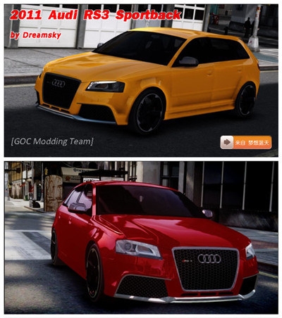 2011 Audi RS3 Sportback