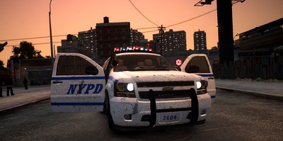 2012 NYPD Chevrolet Tahoe