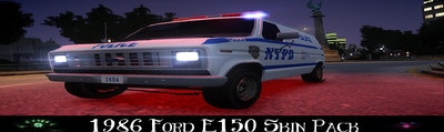 1986 Ford E150 Skin Pack [NoN-ELS]