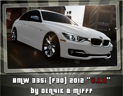 2012 BMW 335i (F30) [Sport Line] v1.0