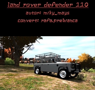 Land Rover Defender 110