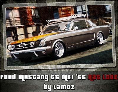 1965 Ford Mustang GT MkI Rat Look Style