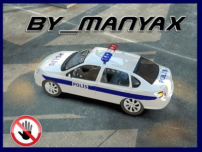 Renault Clio Symbol 2011 Police