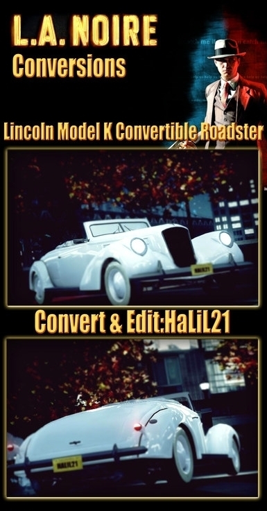 Lincoln Model K Convertible Roadster 37