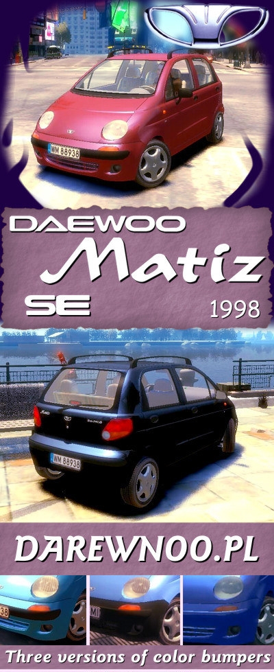 1998 Daewoo Matiz SE