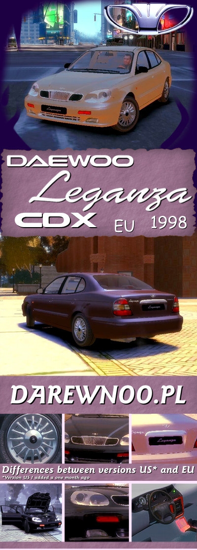 1998 Daewoo Leganza CDX EU