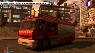Renault Midlum Sapeurs Pompiers de Paris