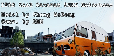 Saab Caravan 92HK Motorhome 65