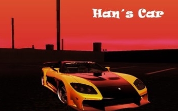 Mazda Rx-7 Veilside Tokyo Drift [Han]