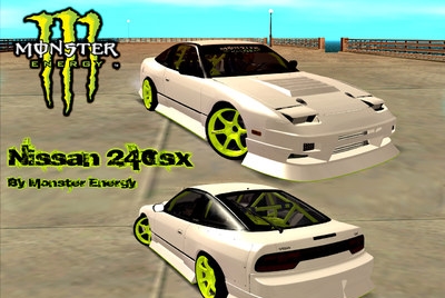 Nissan 240sx Monster Energy