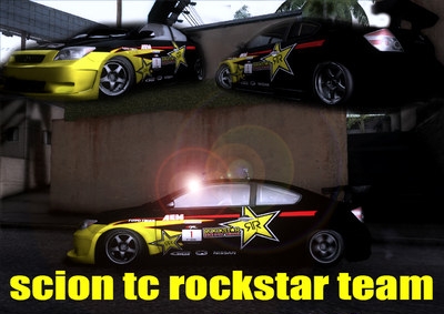 Scion TC Rockstar Team Drift