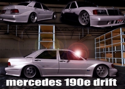 Mercedes Benz 190e Drift