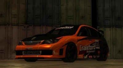 Subaru Impreza WRX STI Gymkhana N14 shape
