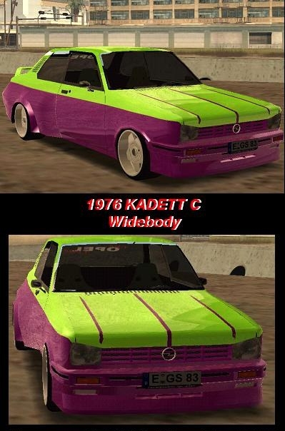 Opel Kadett C Widebody