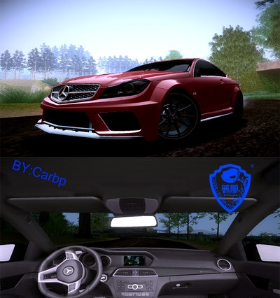 2011 Mercedes Benz C63 AMG C204 Black Series V1.0