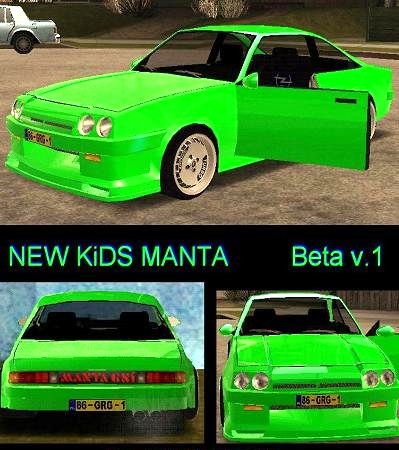Opel Manta B GSi - New Kids Style